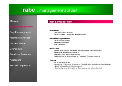 Präsentation rabe management_2015_09