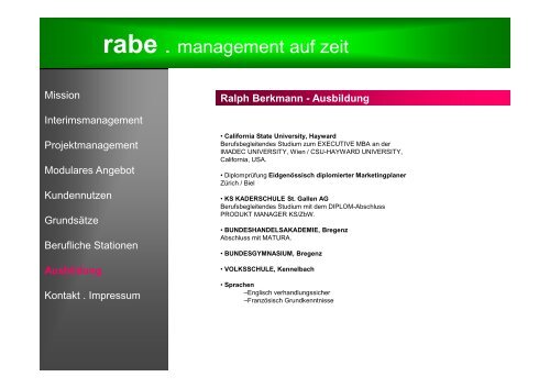 Präsentation rabe management_2015_09