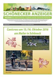 SCHÖNECKER ANZEIGER