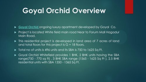 Goyal Orchid