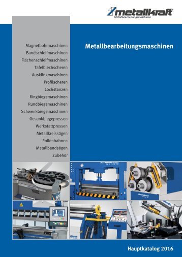 METALLKRAFT Hauptkatalog