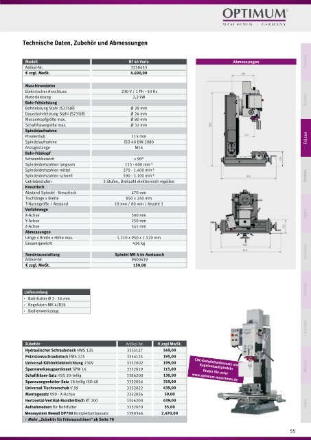 OPTIMUM Hauptkatalog