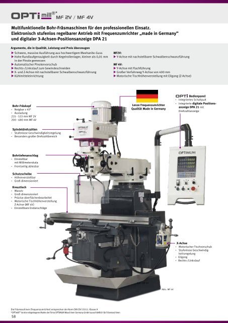 OPTIMUM Hauptkatalog