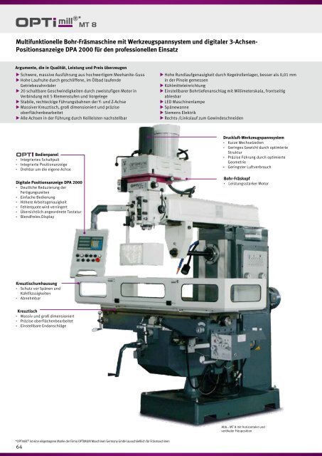 OPTIMUM Hauptkatalog