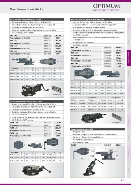 OPTIMUM Hauptkatalog