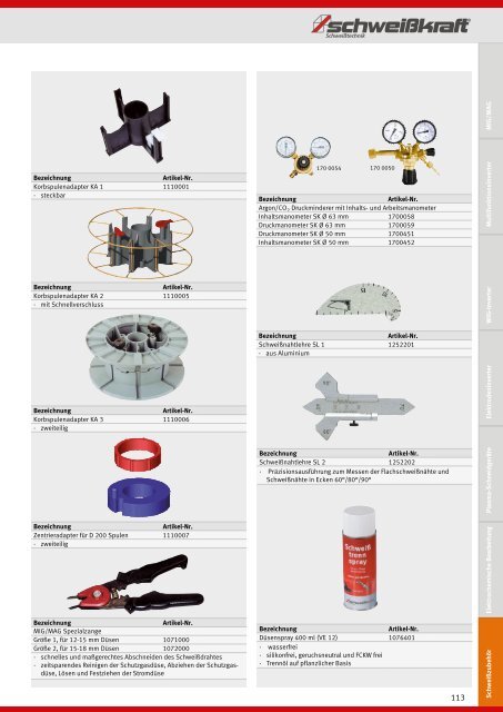 SCHWEISSKRAFT Hauptkatalog