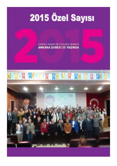 cydd ankara 2015 ozel sayi