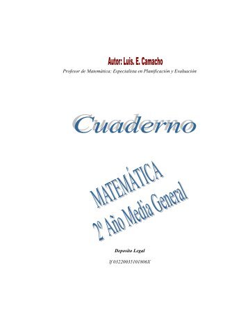 Cuaderno Matemática 5to año Cs.