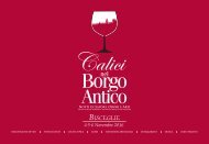 Calici nel Borgo Antico 2016