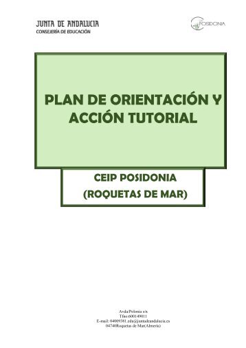 PLAN ORIENTACIÓN Y ACCIÓN TUTORIAL