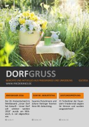 Dorfgruß Q3/2016