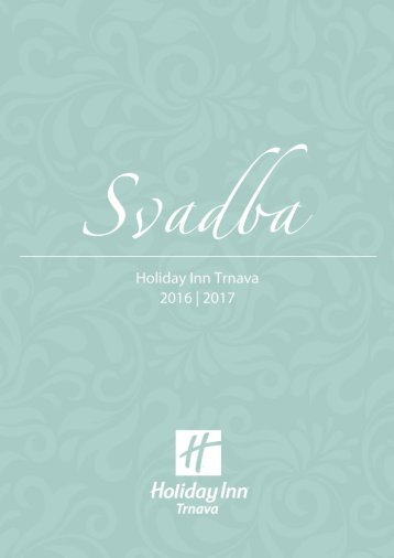 Svadobná brožúra 2016 / 2017