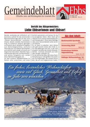 Infos auch unter - Ebbs - Land Tirol