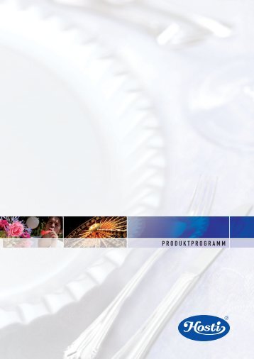 PRODUKTPROGRAMM - Hosti International GmbH