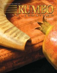 Rumbo Tishrei 5777 (2016)