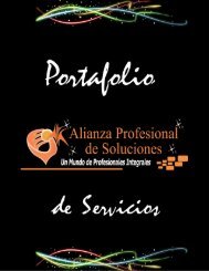 Portafolio de Servicios 2017