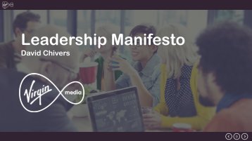 Leadership Manifesto