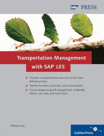 Transportation Management with SAP LES 
