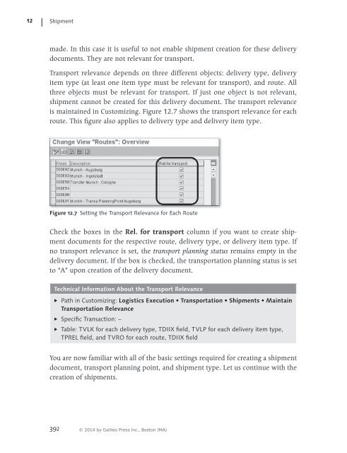 Transportation Management with SAP LES 