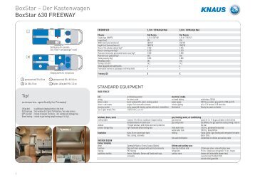 Tip! - Knaus Tabbert