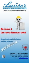 Produkt u. Leistungsübersicht Laurer 2016-7 einzelne Seiten