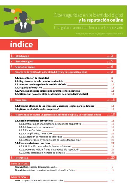 Ciberseguridad en la identidad digital y la reputación online