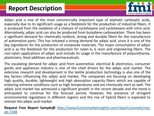 Adipic Acid Market Trends and Competitive Landscape Outlook to 2026