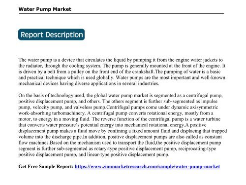 water-pump-market-2015-2021