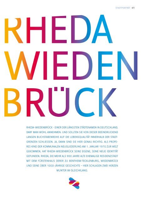 Rheda-Wiedenbrück - Ein Schmuckstück in Westfalen