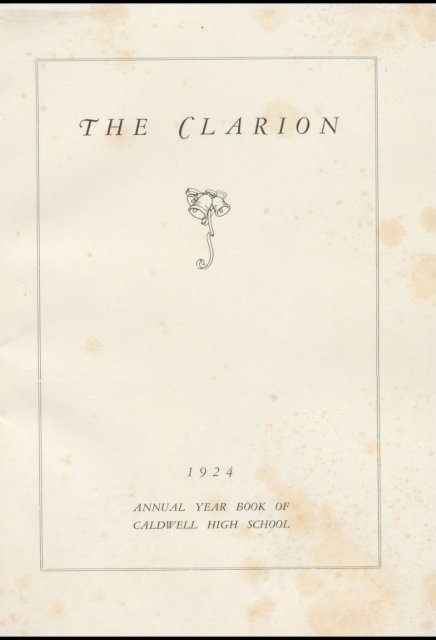 The Clarion 1924