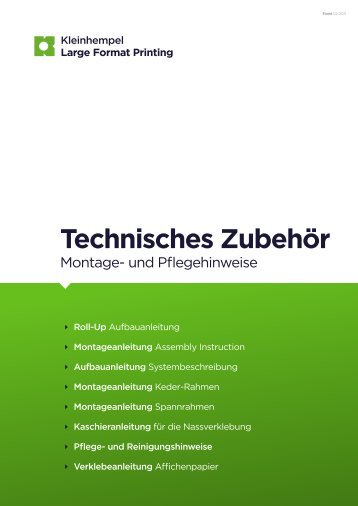 Technisches Zubehör - Kleinhempel