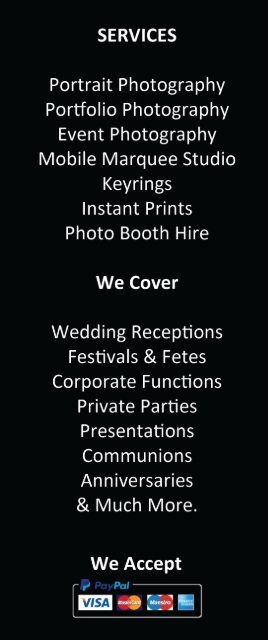 Apture Photography Ltd Services