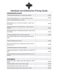 Hardware and Electronics Pricing Guide