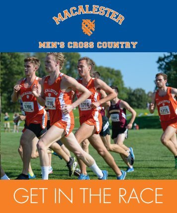 Macalester Men's Cross Country Recruiting Guide
