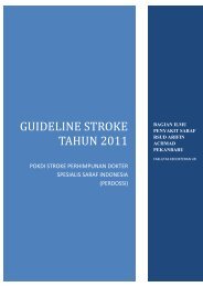 GUILDELINE STROKE PERDOSSI TAHUN 2011