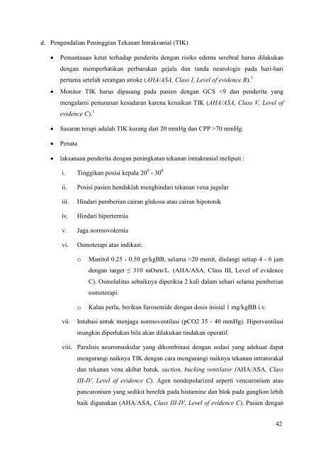 GUILDELINE STROKE PERDOSSI TAHUN 2011