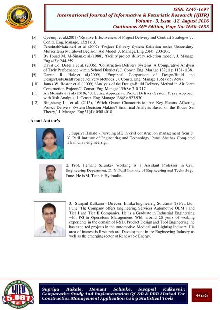 IJIFR VOLUME 3 ISSUE 12 AUGUST 2016