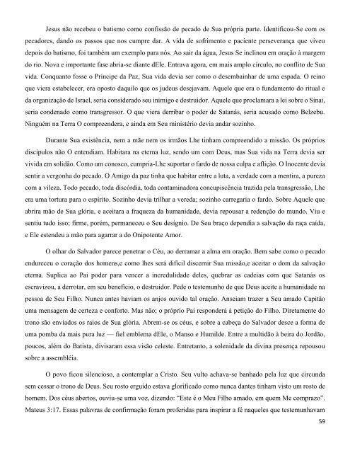 A Vida de Jesus por Ellen White (Version Portugues)