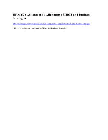 alignment of hrm and business strategies Hmr and business strategies alignment of human resource management and business strategies vera m ousley strayer university strategic human. alignment of hrm and business strategies Hmr and business strategies alignment of human resource management and business strategies vera m ousley strayer university strategic human.