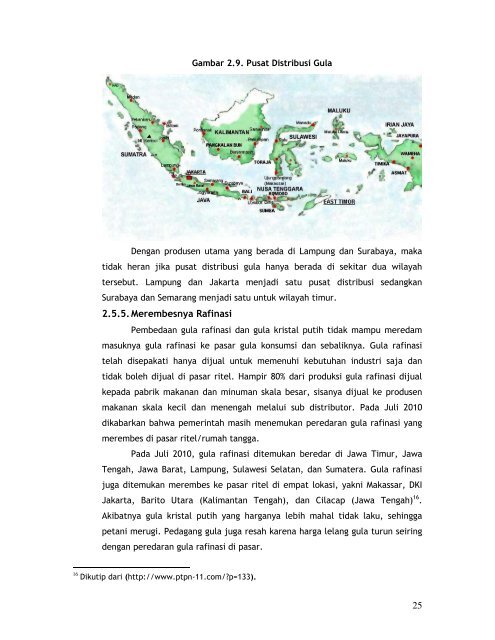 [2010] Position Paper Industri Gula