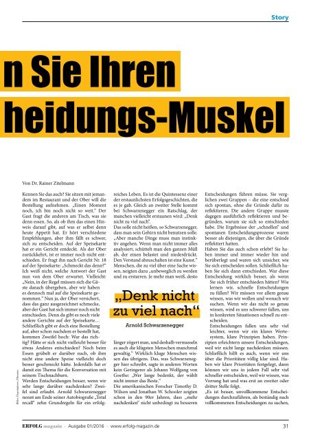 ERFOLG Magazin