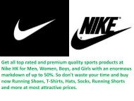 Nike HK Voucher Codes 2016 - Get Up To 50% OFF Nike All Products