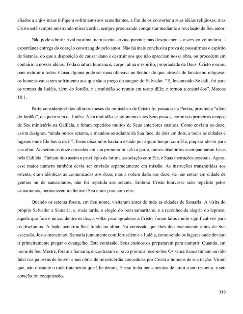 A Vida de Jesus por Ellen White (Version Portugues)