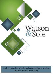 Watson & Sole Brochure