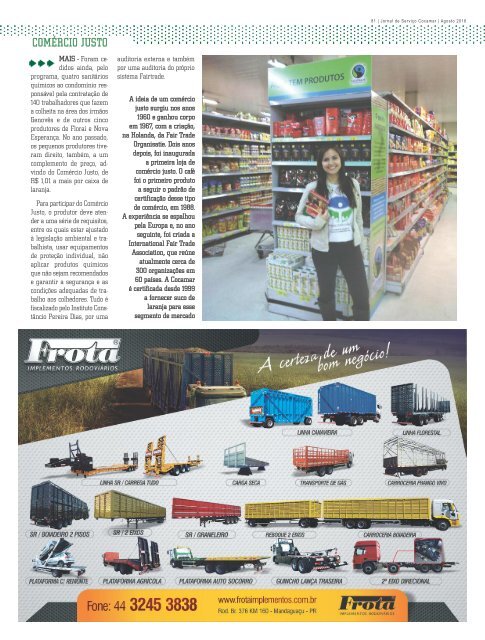 Jornal Cocamar Agosto 2016