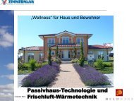 Vorteile der Frischluft-Wärmetechnik - Held Haus