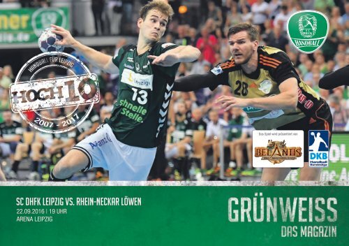 GRÜNWEISS – das Magazin der DHfK-Handballer