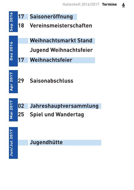 Hallenheft 2016/17