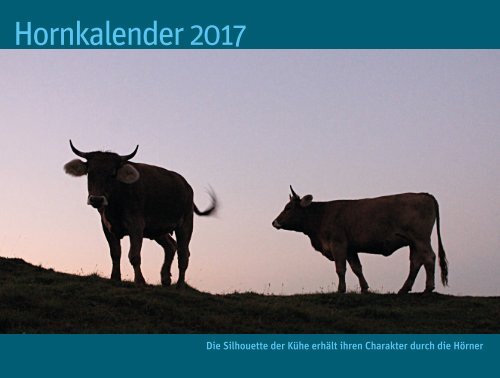 Hornkalender 2017