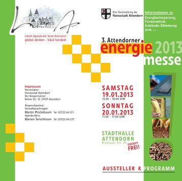 3. Attendorner Energiemesse